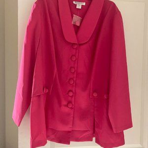 22W Roamans Pink Dress Suit